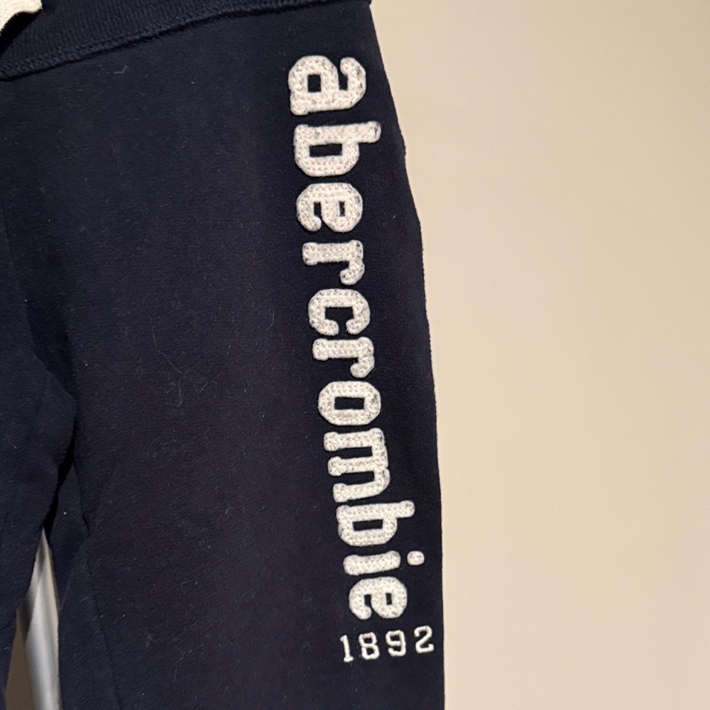 Abercrombie & Fitch Kids Dark Blue Joggers - Picture 3 of 4